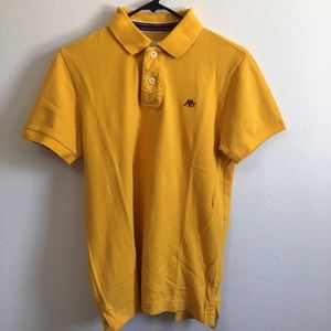 Aeropostale yellow polo shirt